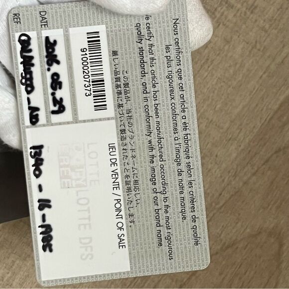 100% authentic Dior lady dior small 3 badge my abc black GHW - Picture 11 of 12